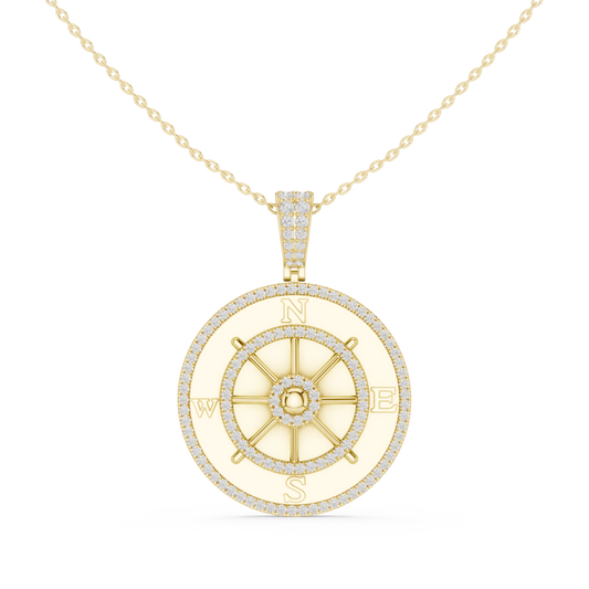 Solstice Spin Diamond Pendant