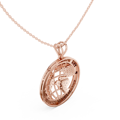 Globe of Glory Diamond Pendant