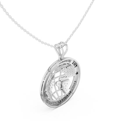 Globe of Glory Diamond Pendant