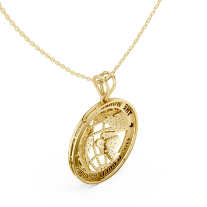 Globe of Glory Diamond Pendant