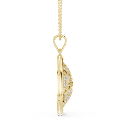 Globe of Glory Diamond Pendant