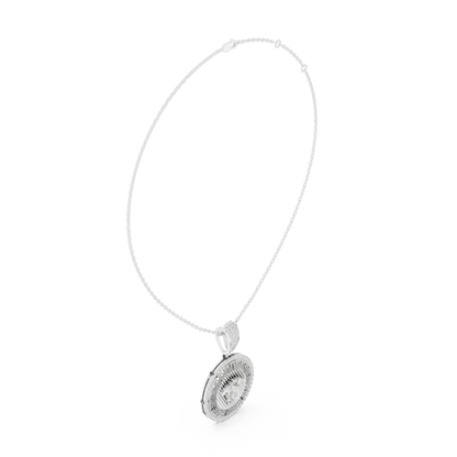 Versace Medallion Diamond Pendant