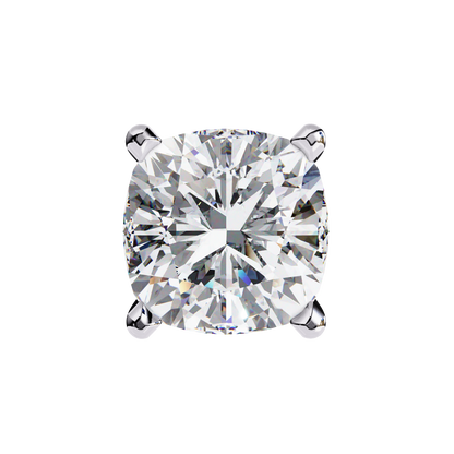 Velamira Cushion Solitaire Diamond Earrings