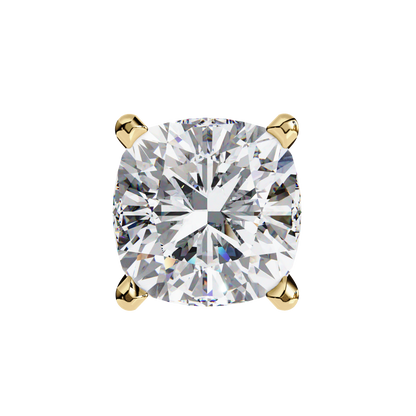 Velamira Cushion Solitaire Diamond Earrings