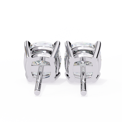 Velamira Cushion Solitaire Diamond Earrings