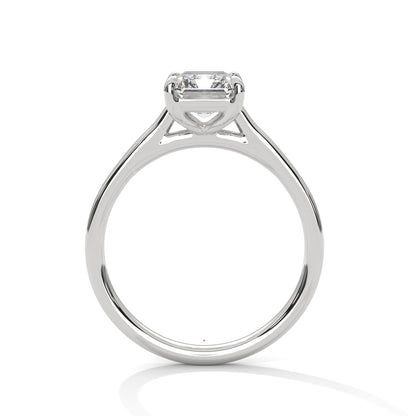 Luminous Oath Emerald Solitaire Ring