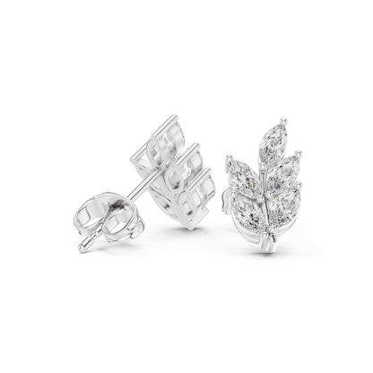 Marqessa Curl Diamond Earrings