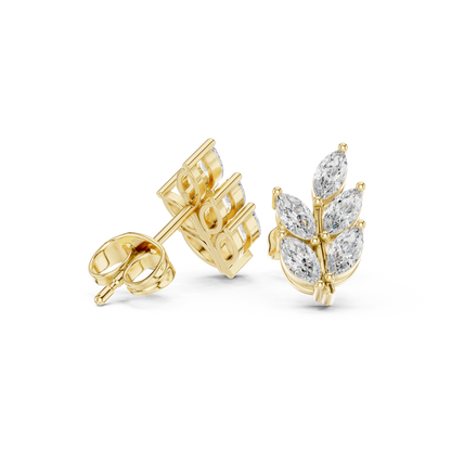 Marqessa Curl Diamond Earrings