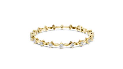Starlight Spine Diamond Bracelet