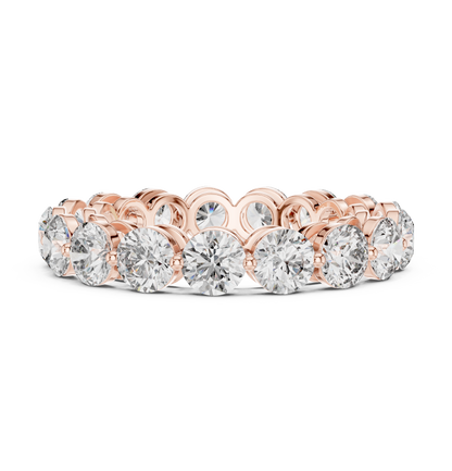 Riflesso Round Diamond Eternity Band