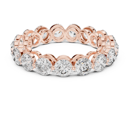 Riflesso Round Diamond Eternity Band