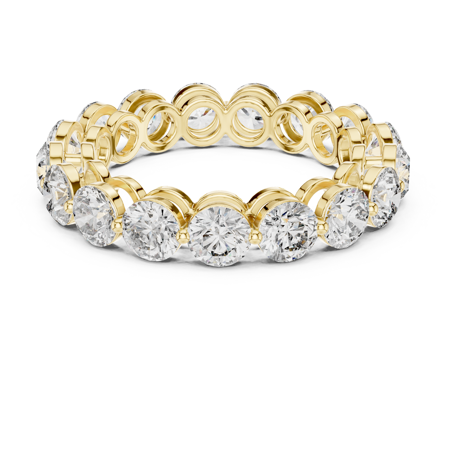 Riflesso Round Diamond Eternity Band