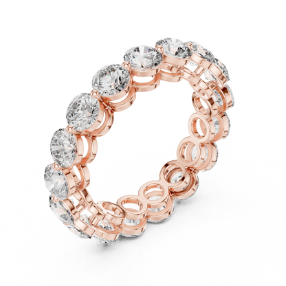 Riflesso Round Diamond Eternity Band