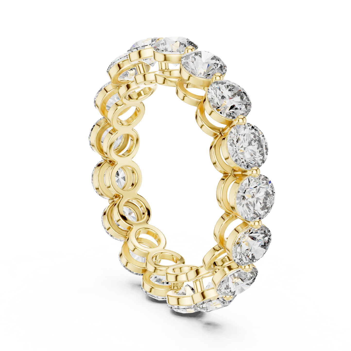 Riflesso Round Diamond Eternity Band