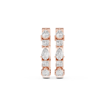 Shining Stella Diamond Earrings