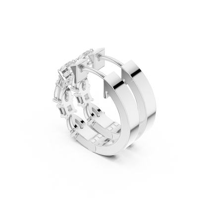 Shining Stella Diamond Earrings