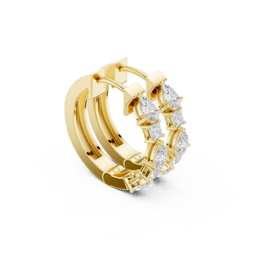 Shining Stella Diamond Earrings