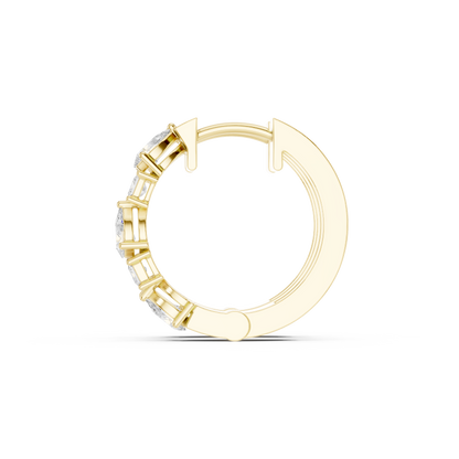 Shining Stella Diamond Earrings