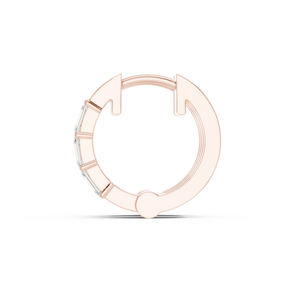 Rosy Alba Diamond Earrings