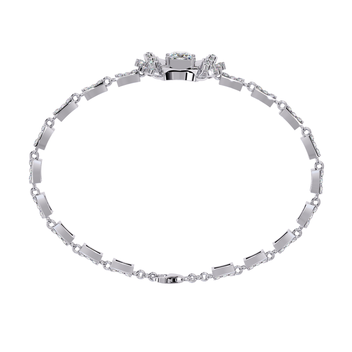 Luminous Charm Diamond Bracelet