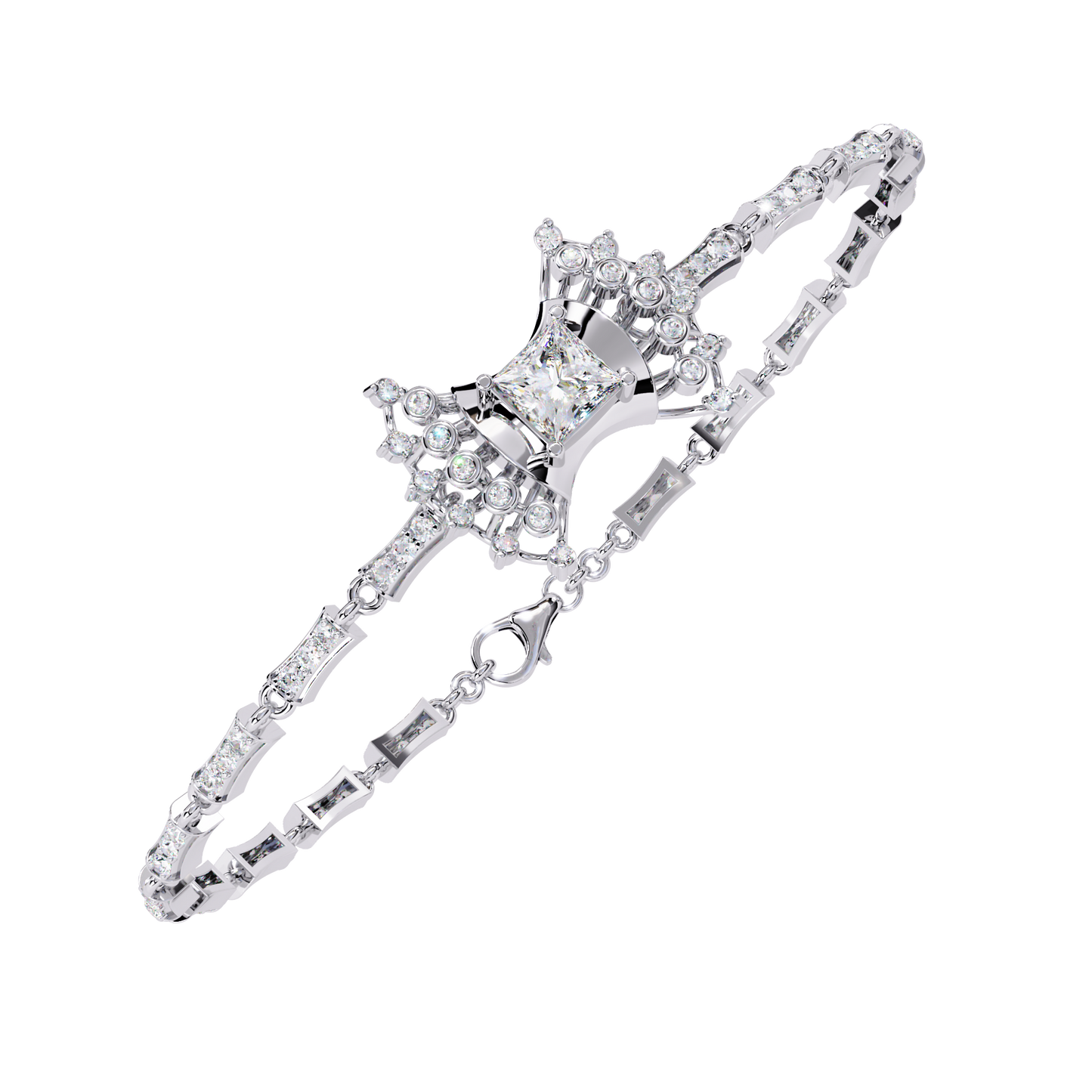 Luminous Charm Diamond Bracelet