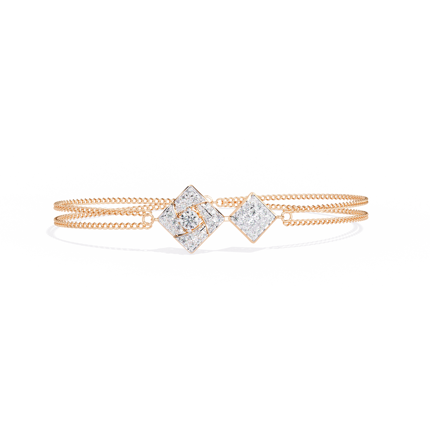 Radiant Whisper Diamond Bracelet