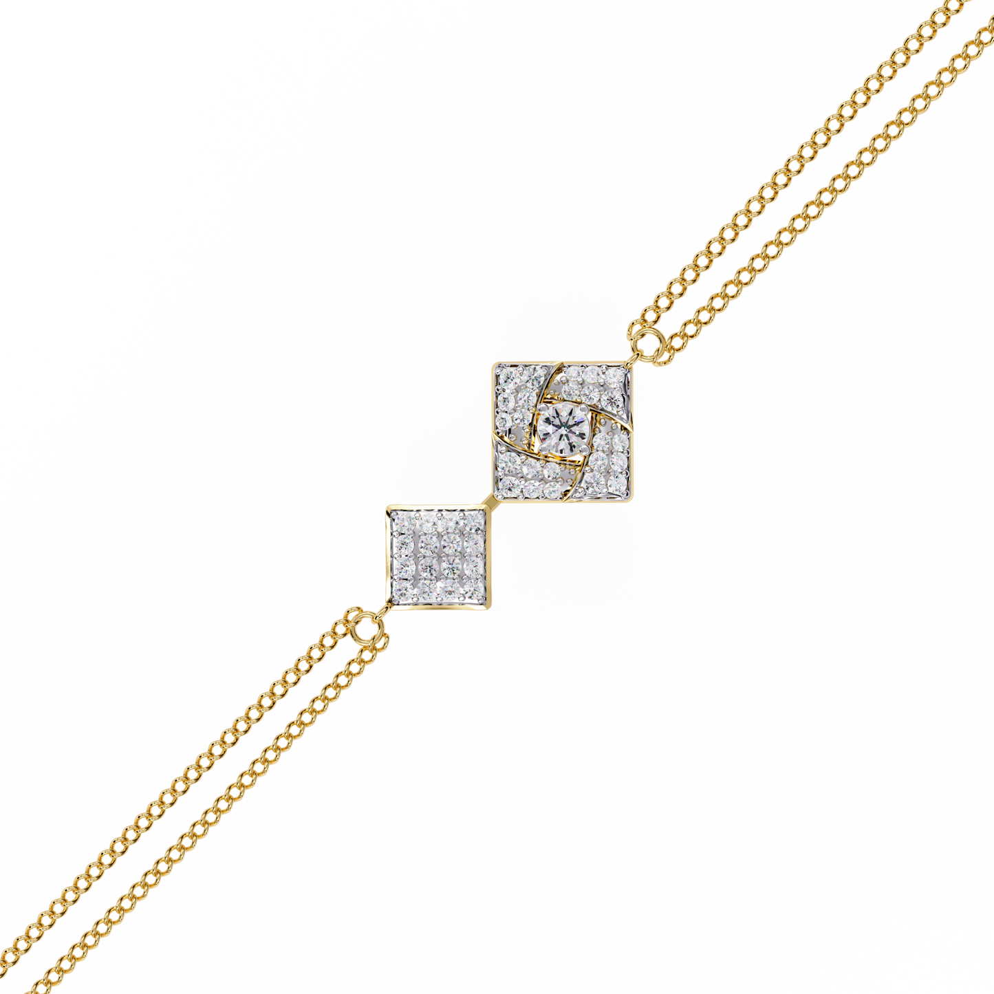 Radiant Whisper Diamond Bracelet