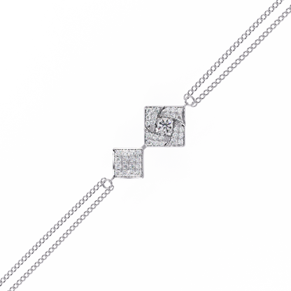 Radiant Whisper Diamond Bracelet