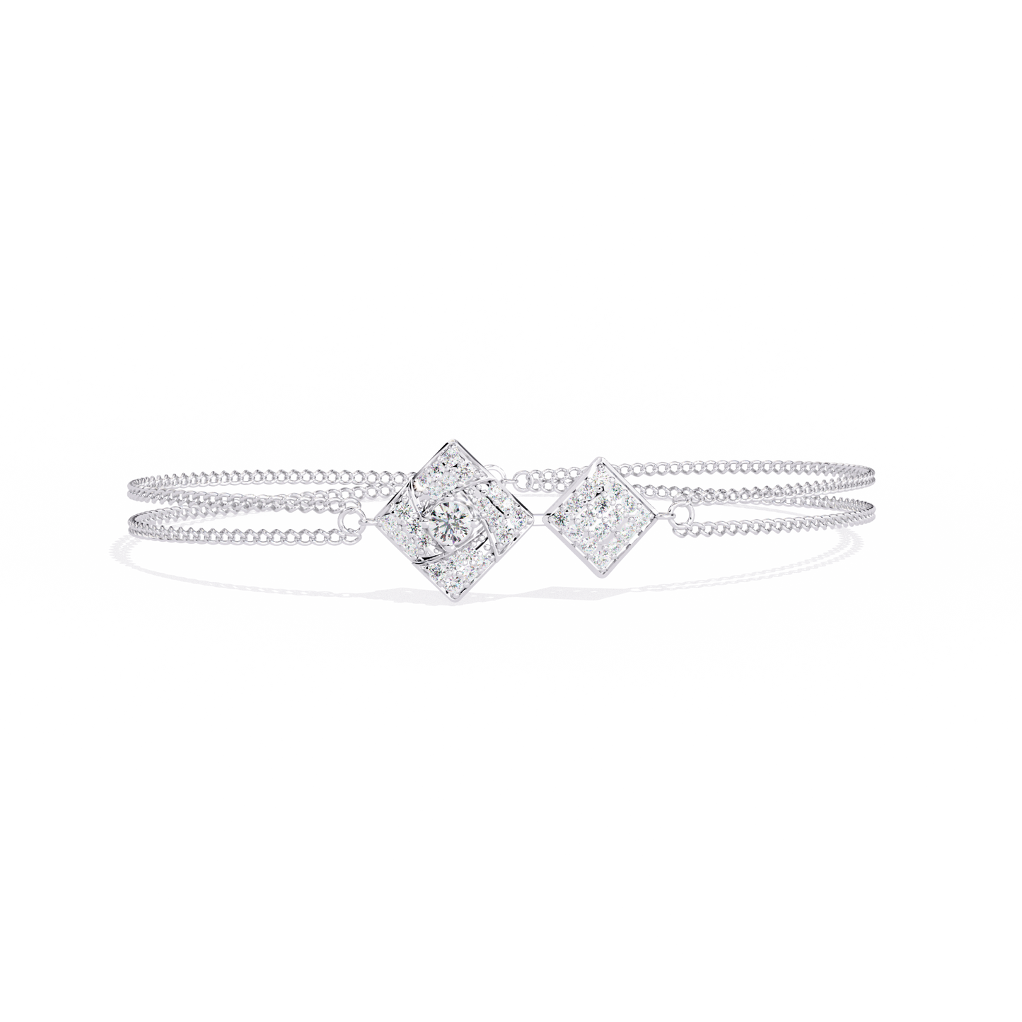 Radiant Whisper Diamond Bracelet