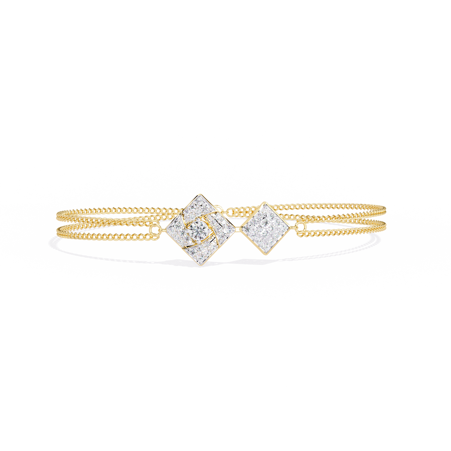 Radiant Whisper Diamond Bracelet