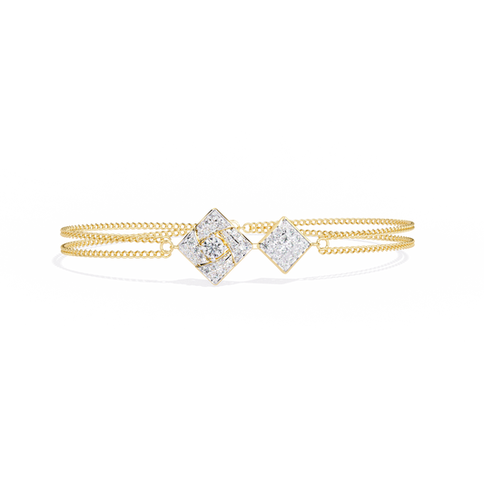 Radiant Whisper Diamond Bracelet