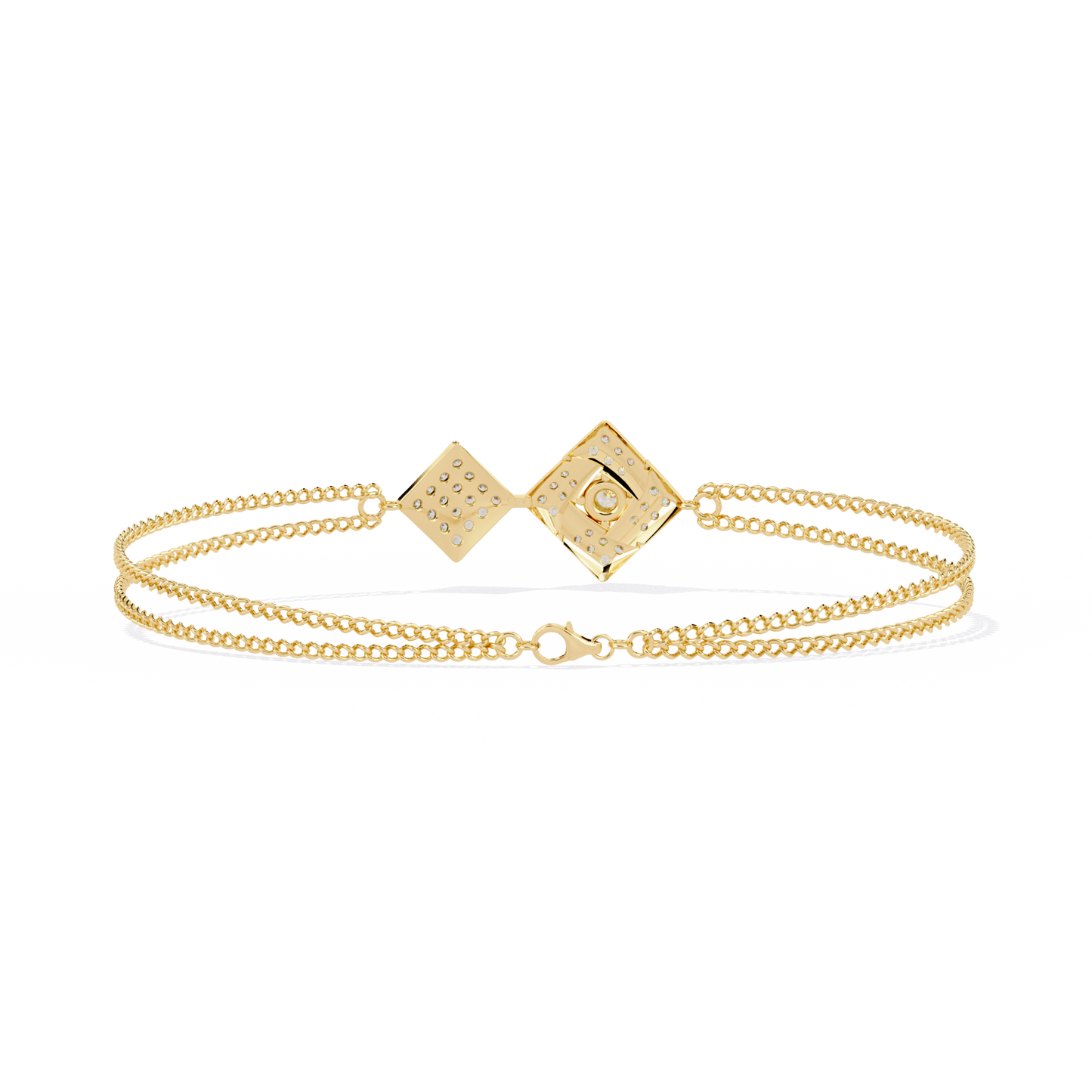 Radiant Whisper Diamond Bracelet