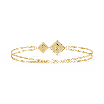 Radiant Whisper Diamond Bracelet