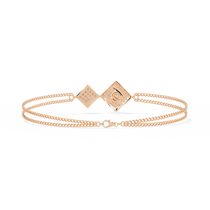 Radiant Whisper Diamond Bracelet