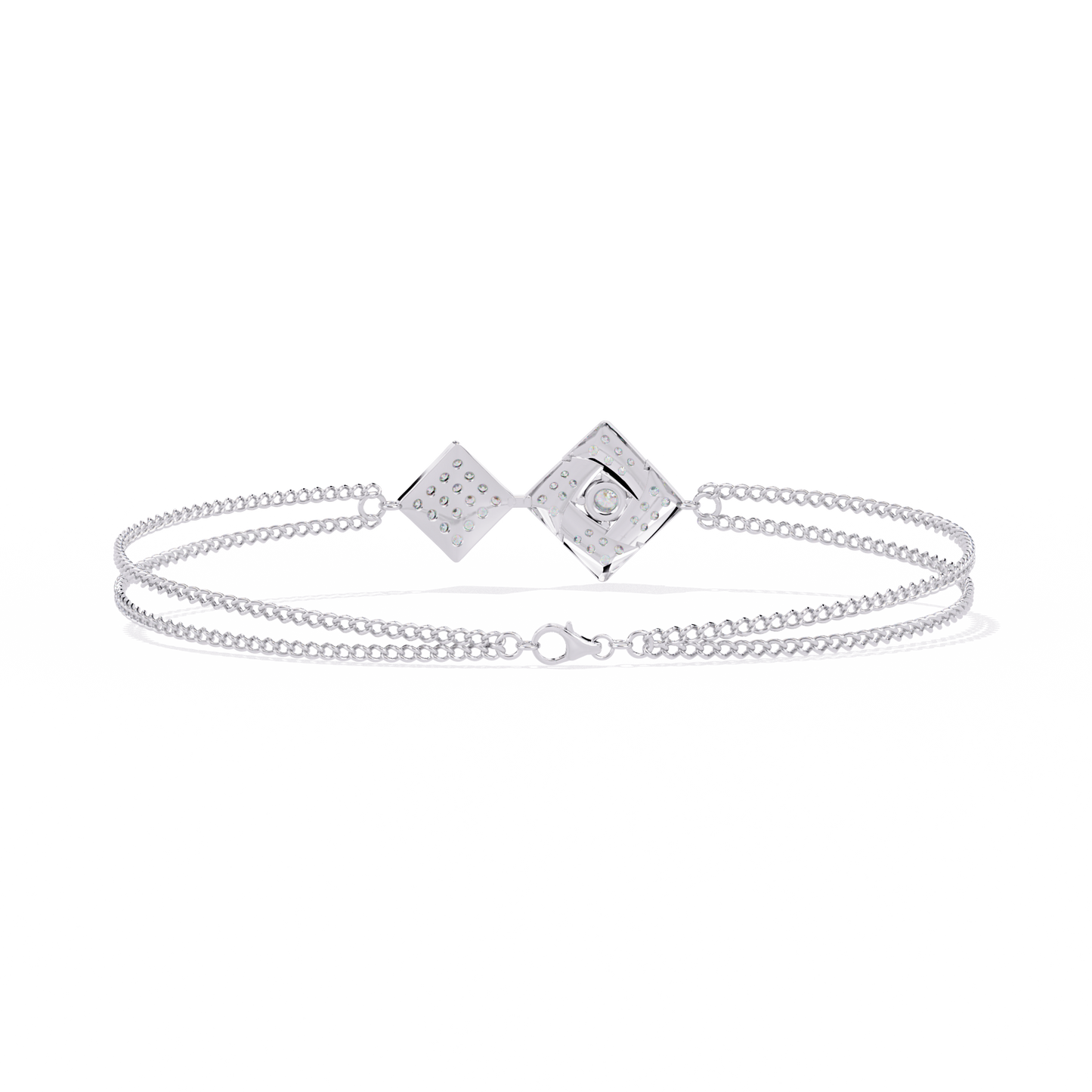 Radiant Whisper Diamond Bracelet