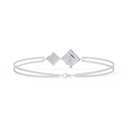 Radiant Whisper Diamond Bracelet