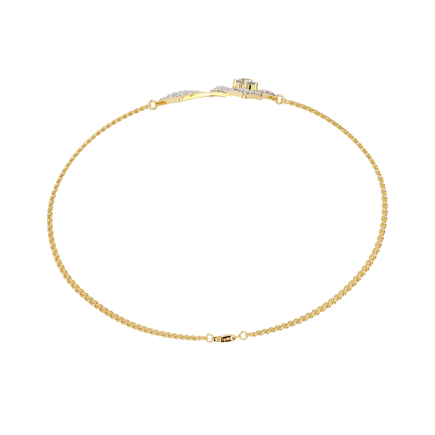 Radiant Whisper Diamond Bracelet
