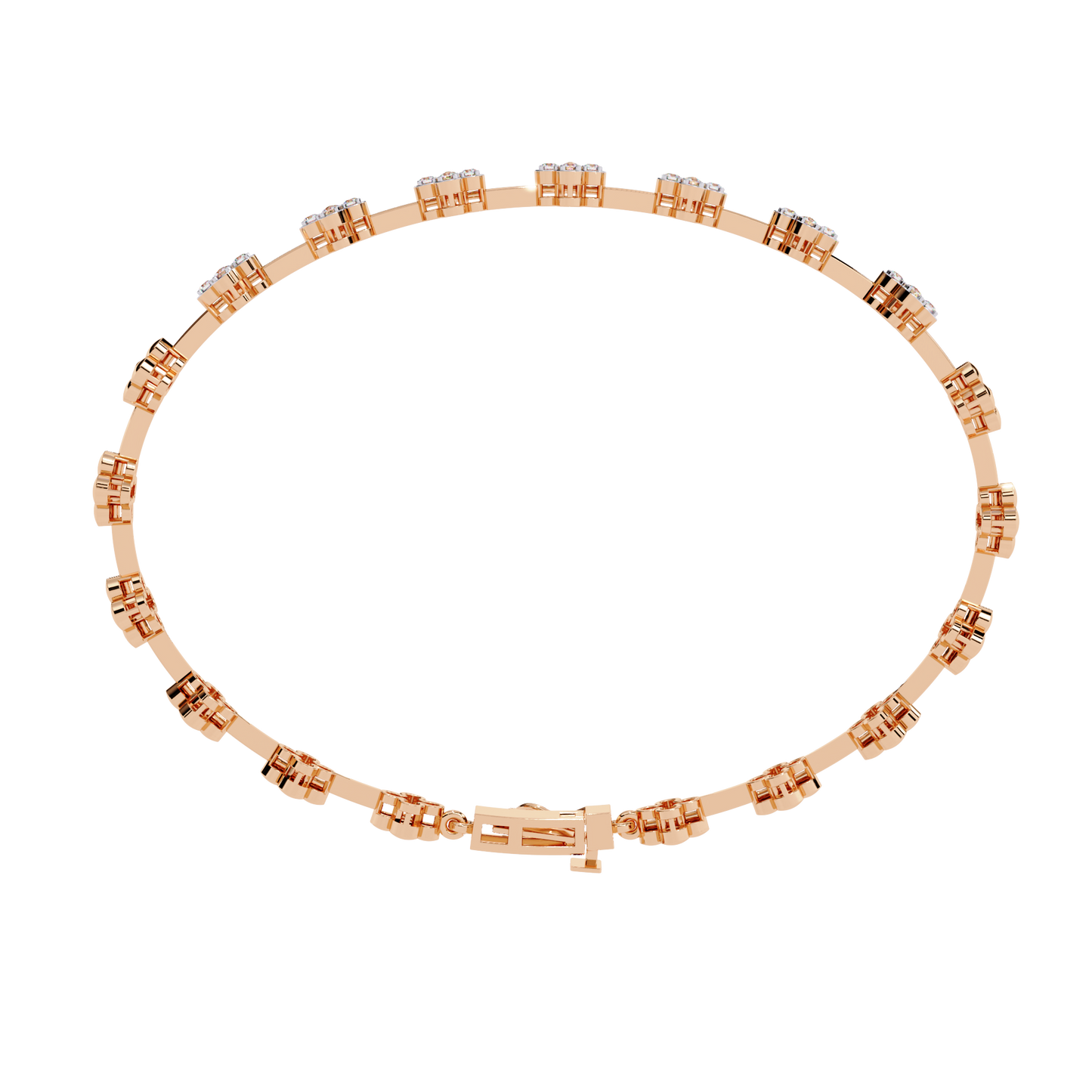 Fiore Celeste Diamond Bracelet