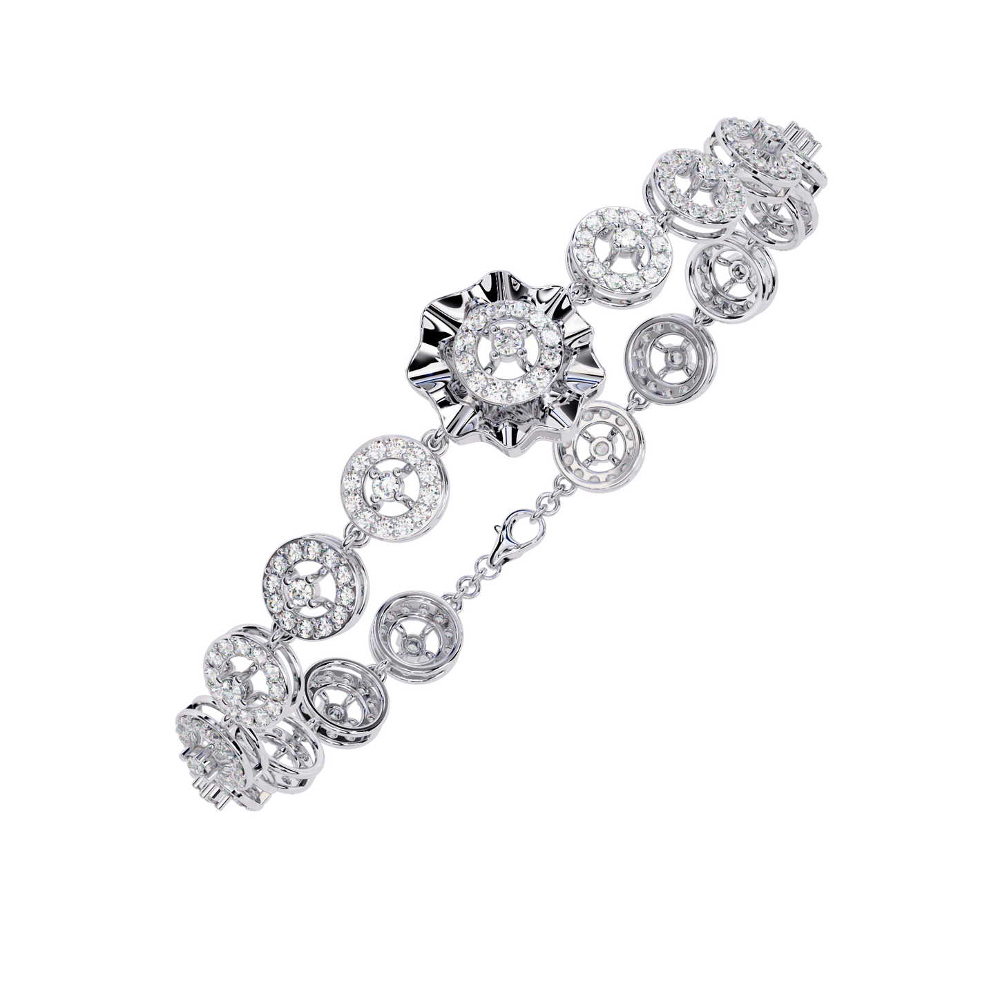 Celestial Charms Diamond Bracelet