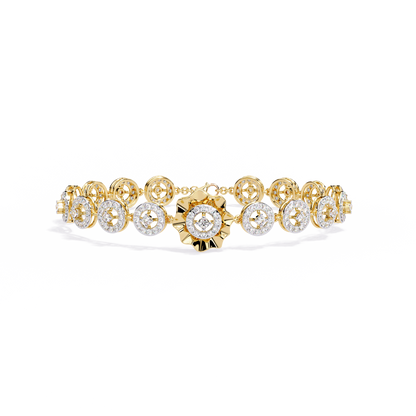 Celestial Charms Diamond Bracelet