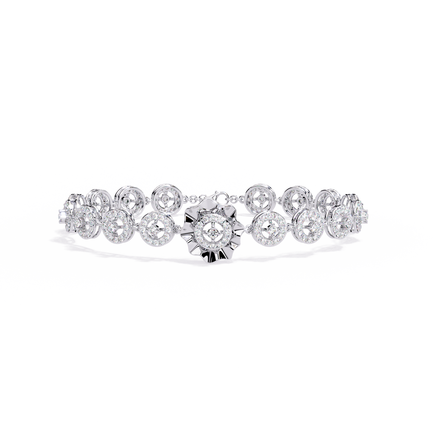 Celestial Charms Diamond Bracelet