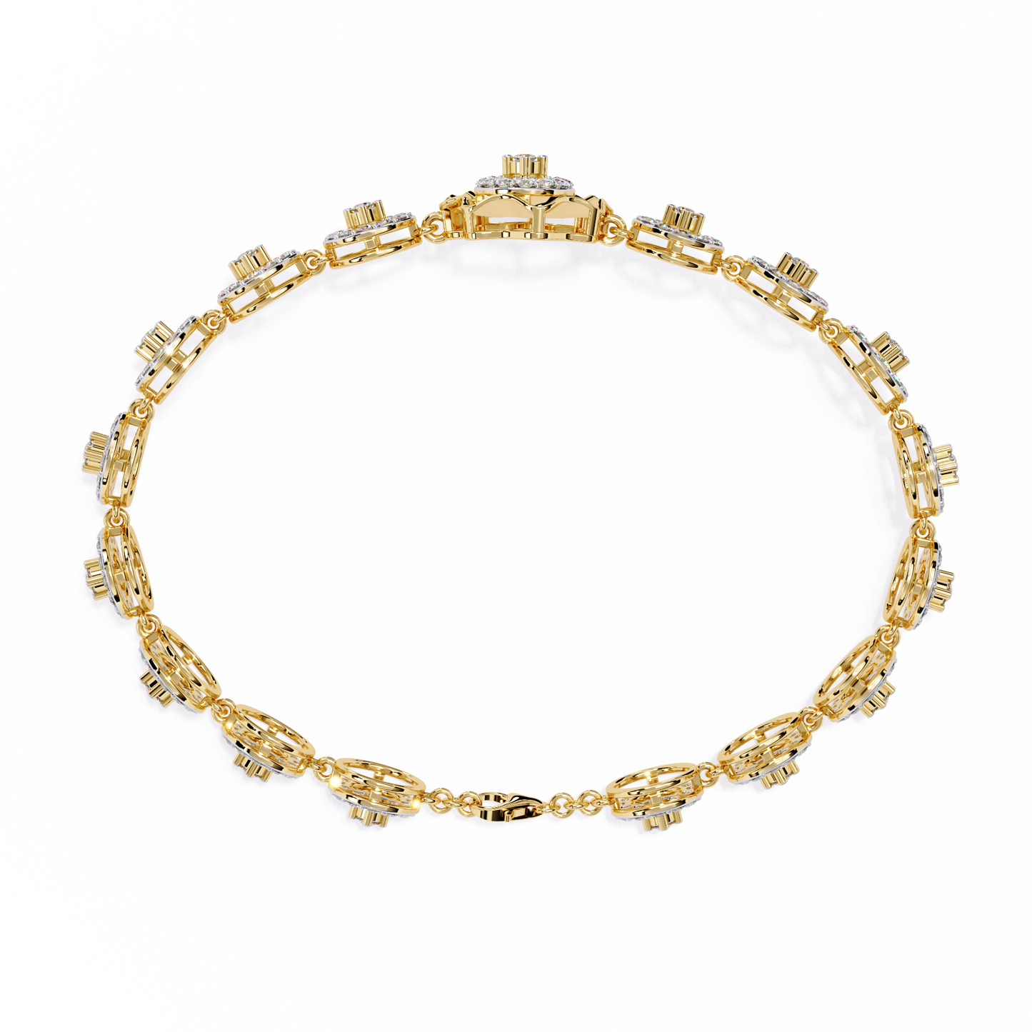 Celestial Charms Diamond Bracelet