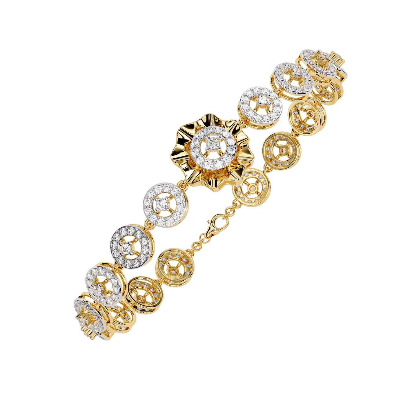 Celestial Charms Diamond Bracelet