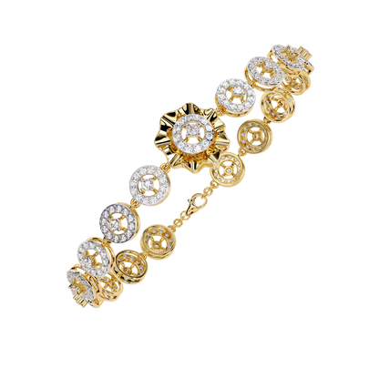 Celestial Charms Diamond Bracelet