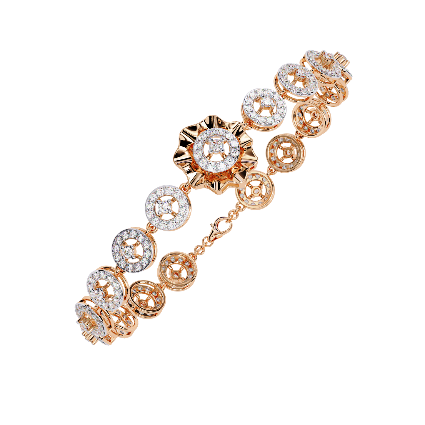 Celestial Charms Diamond Bracelet
