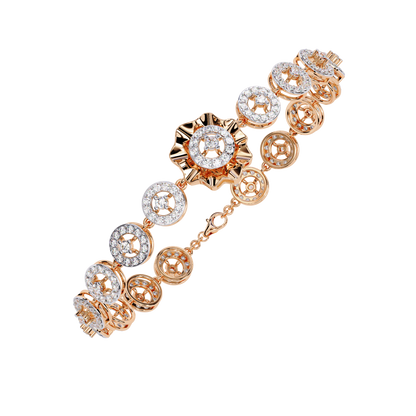 Celestial Charms Diamond Bracelet