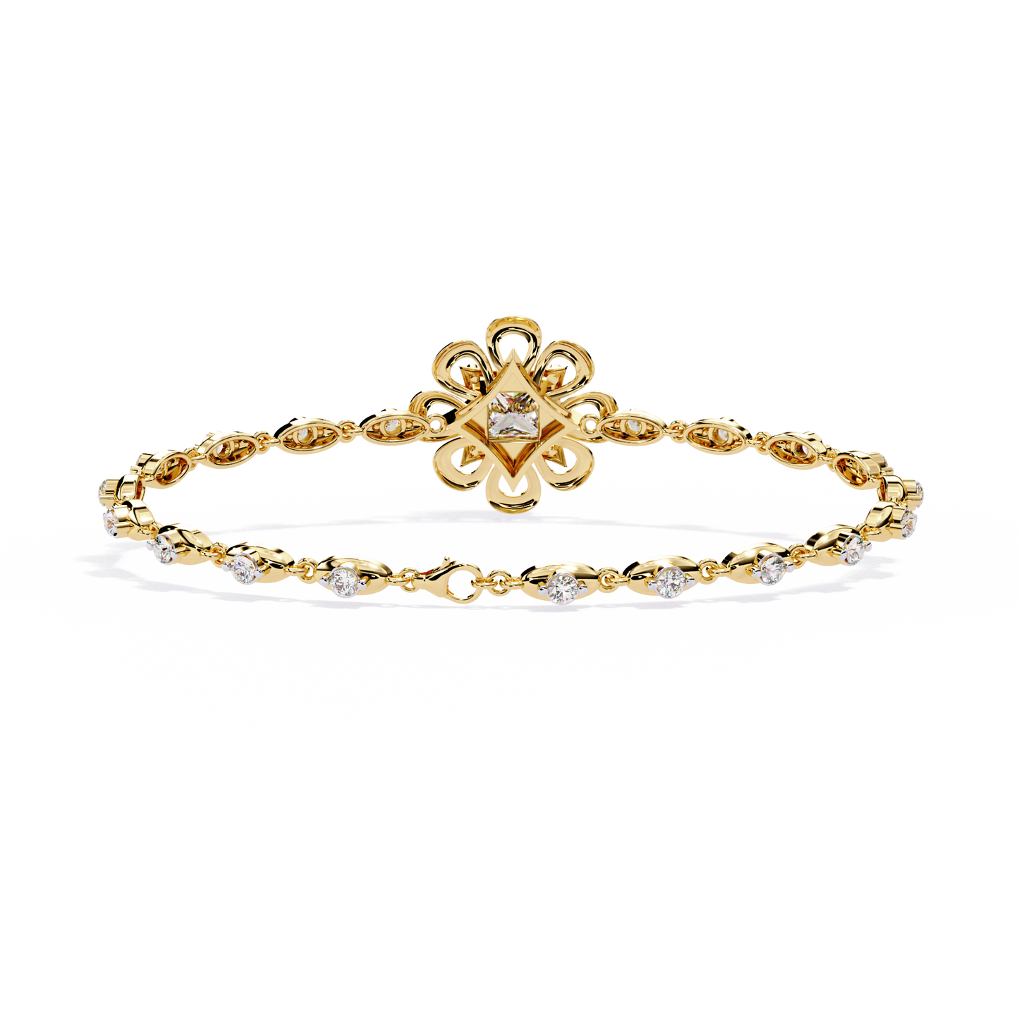 Graceful Spark Diamond Bracelet