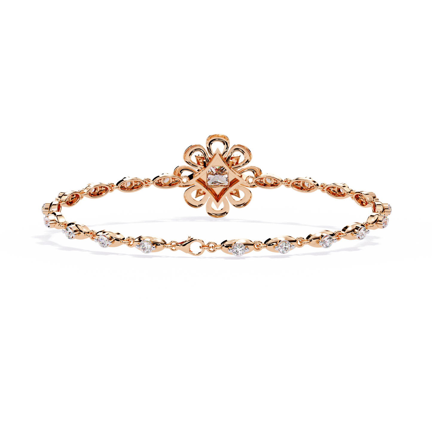 Graceful Spark Diamond Bracelet