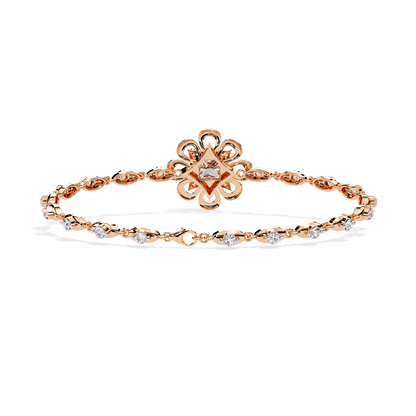 Graceful Spark Diamond Bracelet