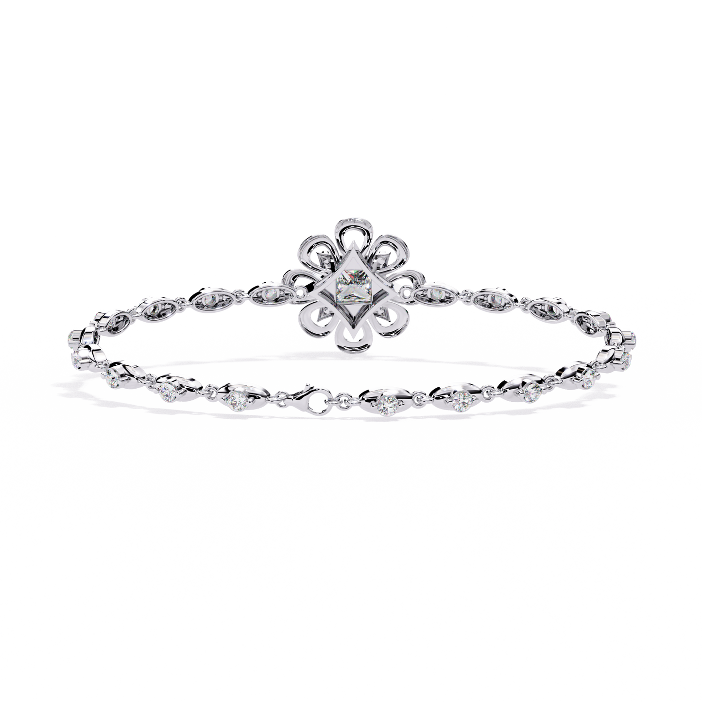 Graceful Spark Diamond Bracelet